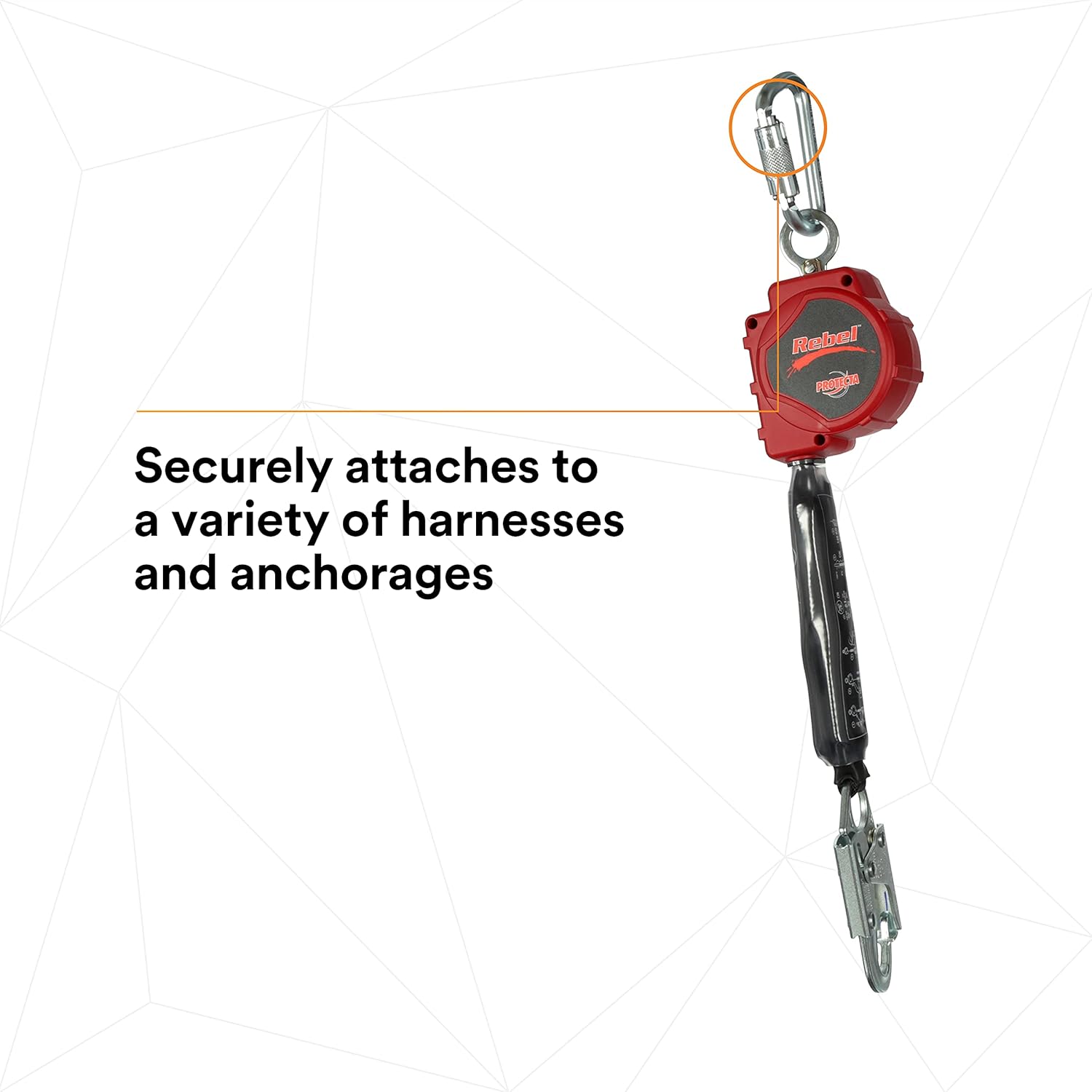 🛒 Crаzу Dеаlѕ 3M - 3100425 PROTECTA Rebel 11' Polyester Web Self-Retracting Lifeline