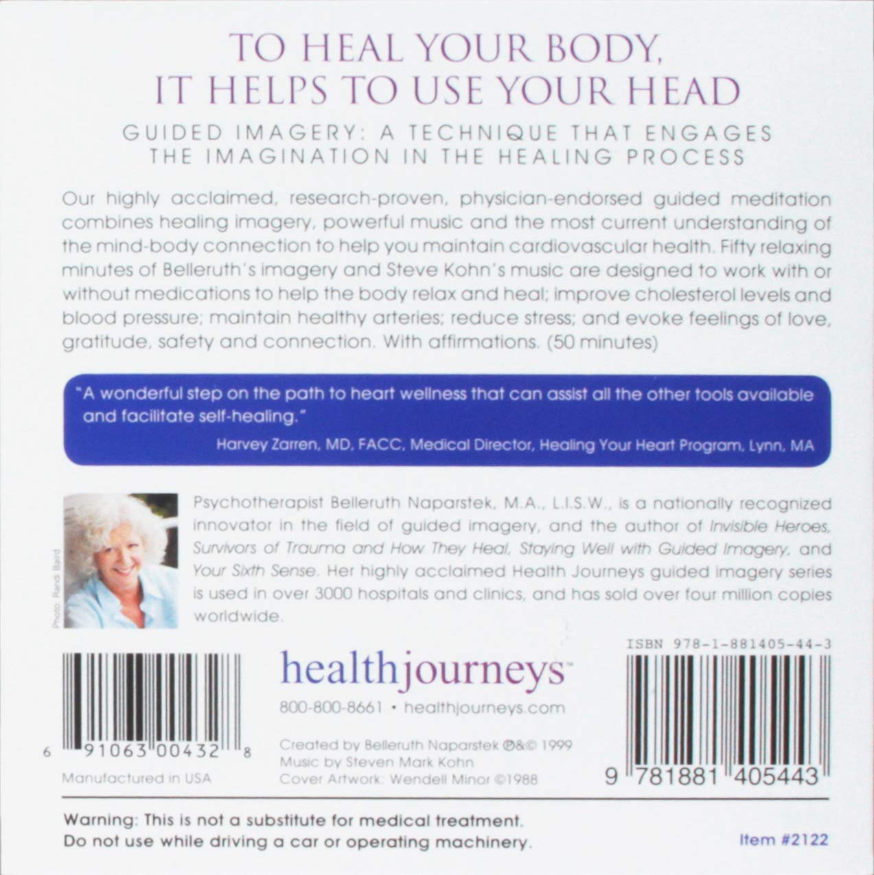 A Mediation to Promote a Healthy Heart: Guided Imagery for Healthy Cholesterol, Open Arteries and a Strong Heart