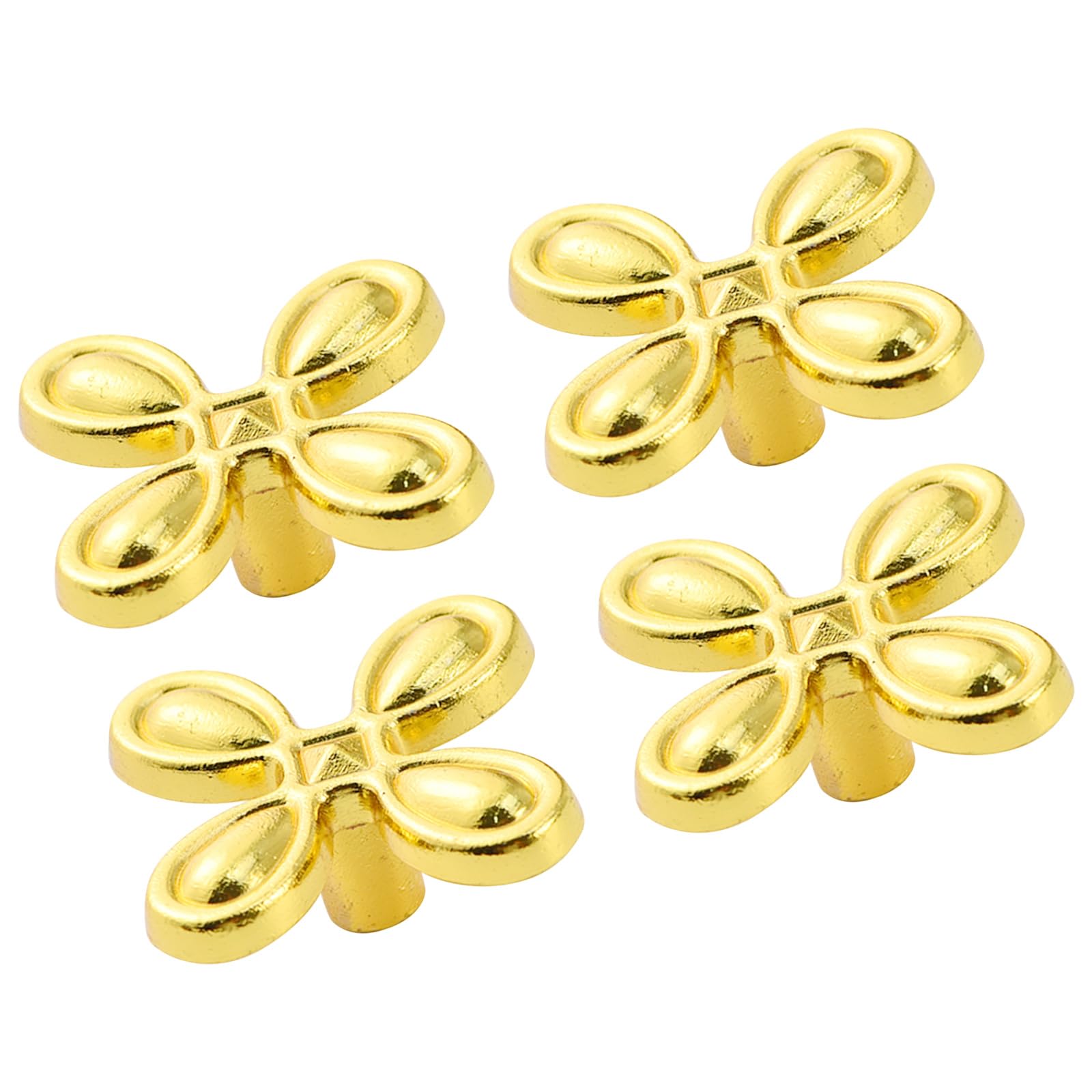 4pack Shamrocks Cabinet Knob Antique Brasses Finish Zincs Alloys Construction Rusty Kitchen Drawer Handle Antique Brasses Finish Cabinet Pull
