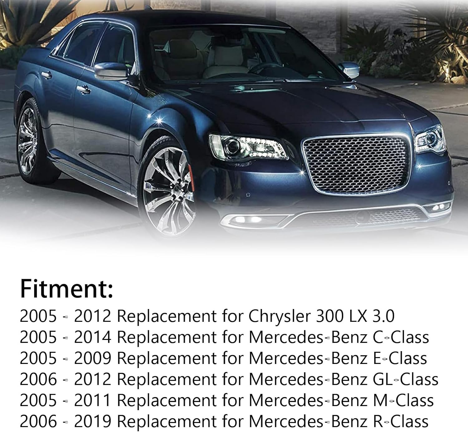 Electronic Turbo Actuator, Turbocharger Replacement Part Compatible with C E GL M R Class - Improved Boost Control, Enhanced Fuel Efficiency, Easy Installation