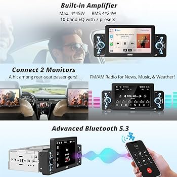 ATOTO F7 Bluetoothユニット 本体 Amazon.com: ATOTO F7 Single Din Car Stereo Receivers