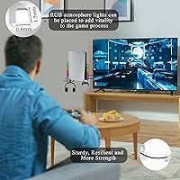 Vista 4 de Wabracket Wall Mount Kits for PS5, 6 in 1 Sturdy Wall Mount Brackect Holder for PS5, Compatiable with Both Digital and Disc Version, with Detachable