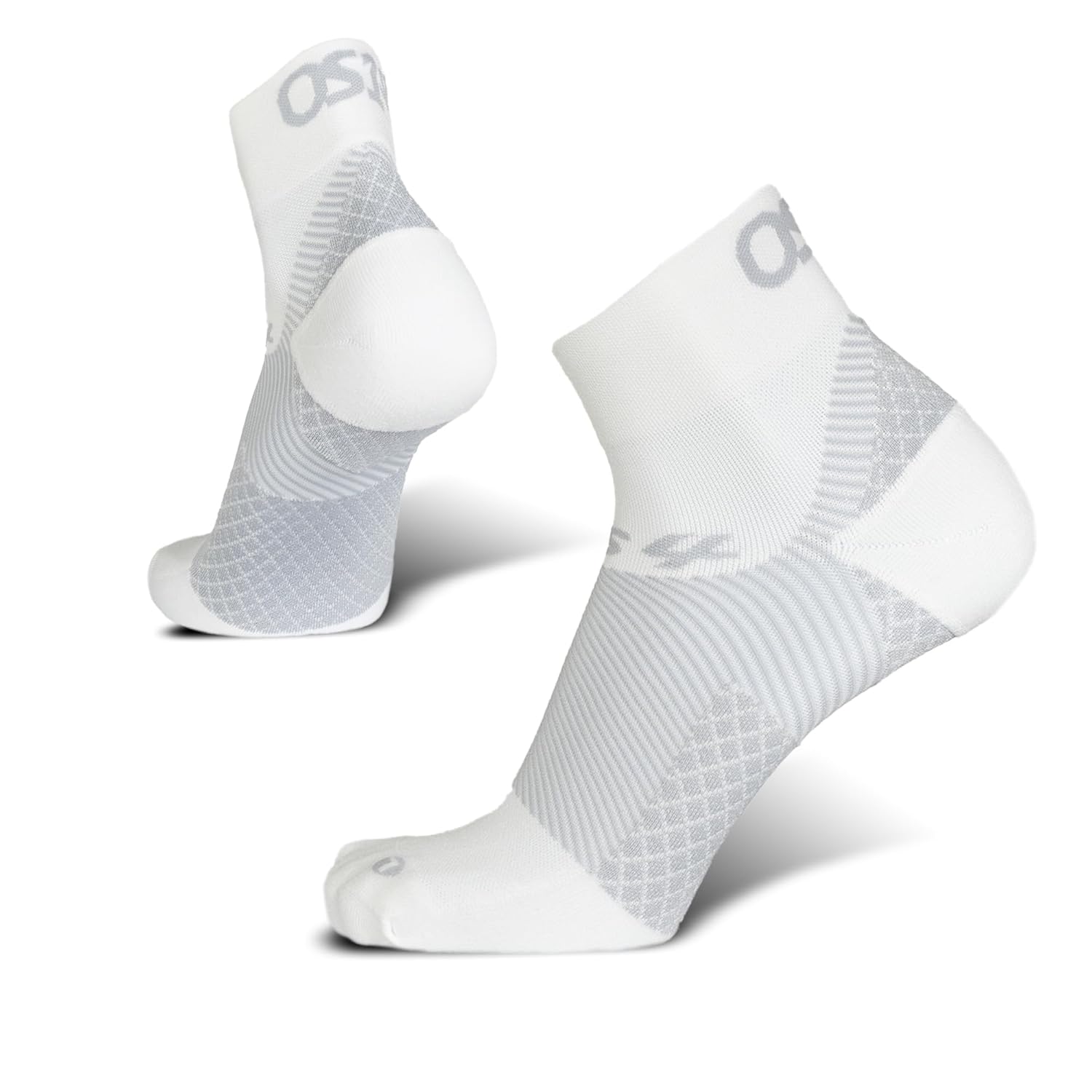 OS1st FS4 Plantar Fasciitis Socks | Quarter Crew | relieves heel & arch pain, swelling, and painful plantar fasciitis