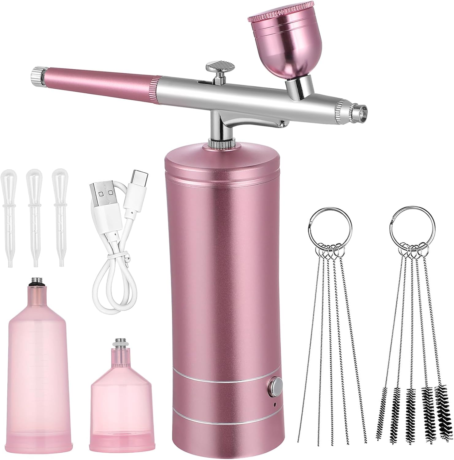 Cordless Electric Airbrush Paint Kit with Compressor for Makeup