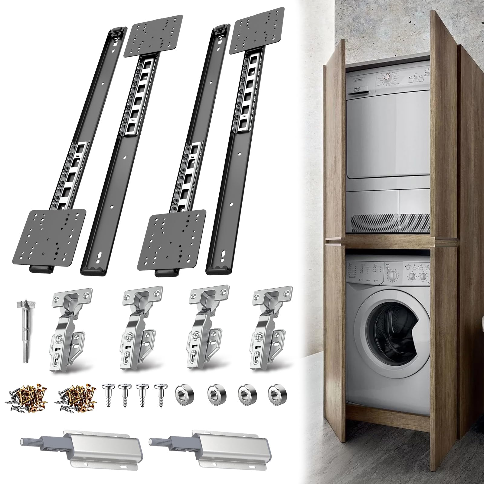 Pocket Door Slide Kit, 22in, Set 2