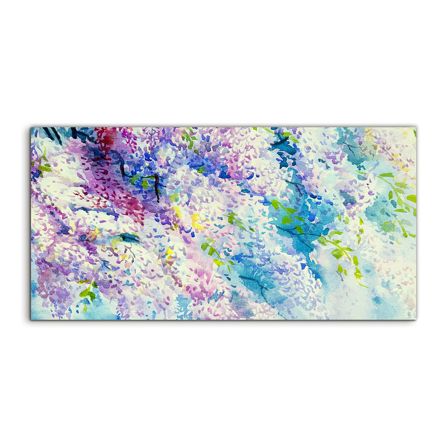 Coloray Pintura acrílica 100x50cm Vidrio Acrílico Cuadro De Pared Sala De Estar Mural Arte - Arte artístico
