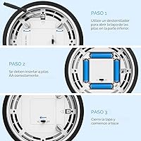 Vista 2 de Pelota de Fútbol Hover para Niños, Balón de Fútbol Flotante con Energía de Aire y Luz LED, Balón de Fútbol para Entrenamiento de Niños para Juego