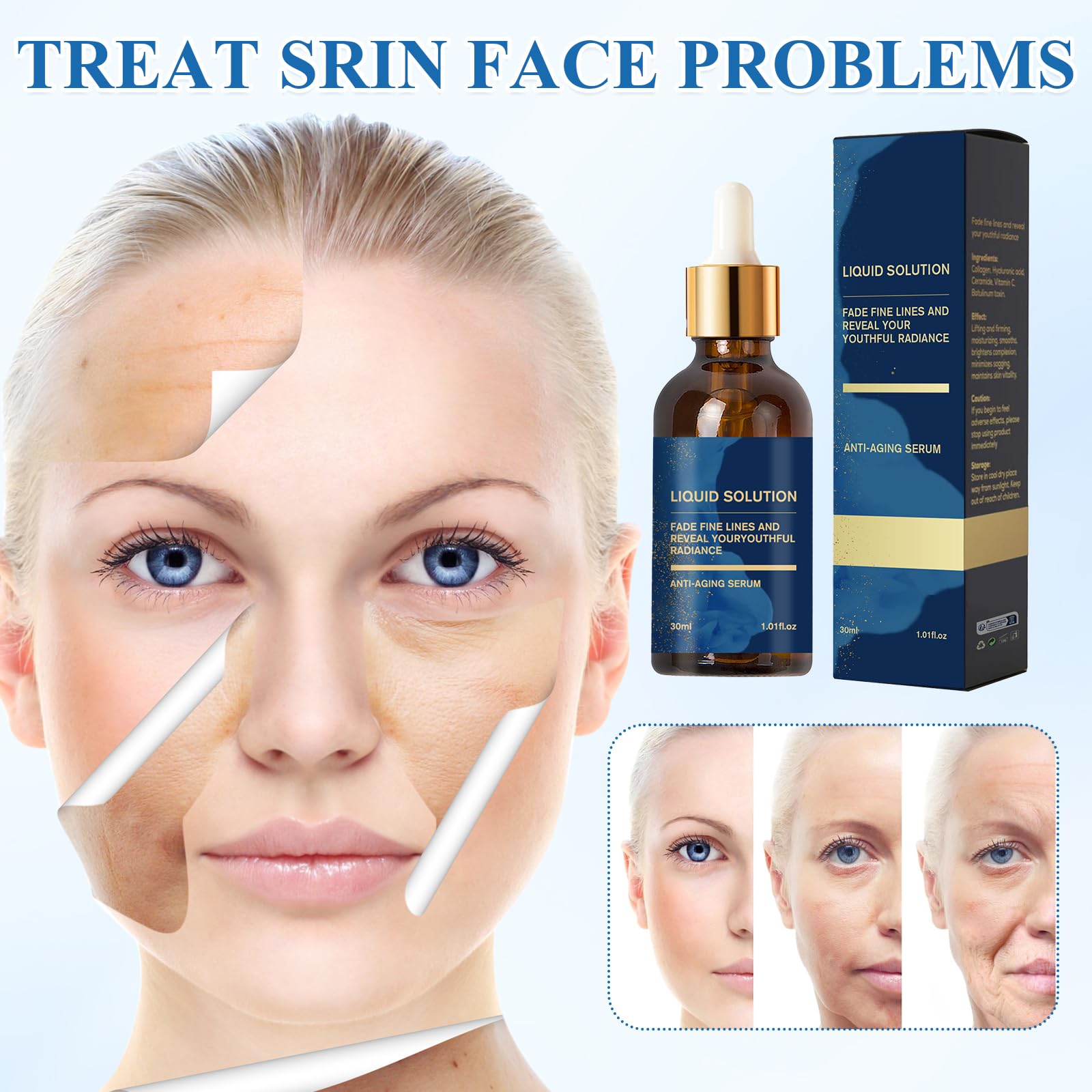 2 PCS Olivita Liquid Serum,Moisturizing Olavita Serum 30ml Olavitas Serum UK Colavita Face Serum UK Reduce Fine Lines And Wrinkles for All Skin Types - Image 2