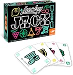 Foxmind Games: Lucky Jack Card Game, 20 Minutes for 2+ Players Push Your Luck Game for Kids 8+ and Adults