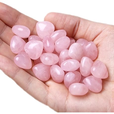 Natural Rose Quartz Heart: Healing Crystal, Universal Love & Emotional Harmony
