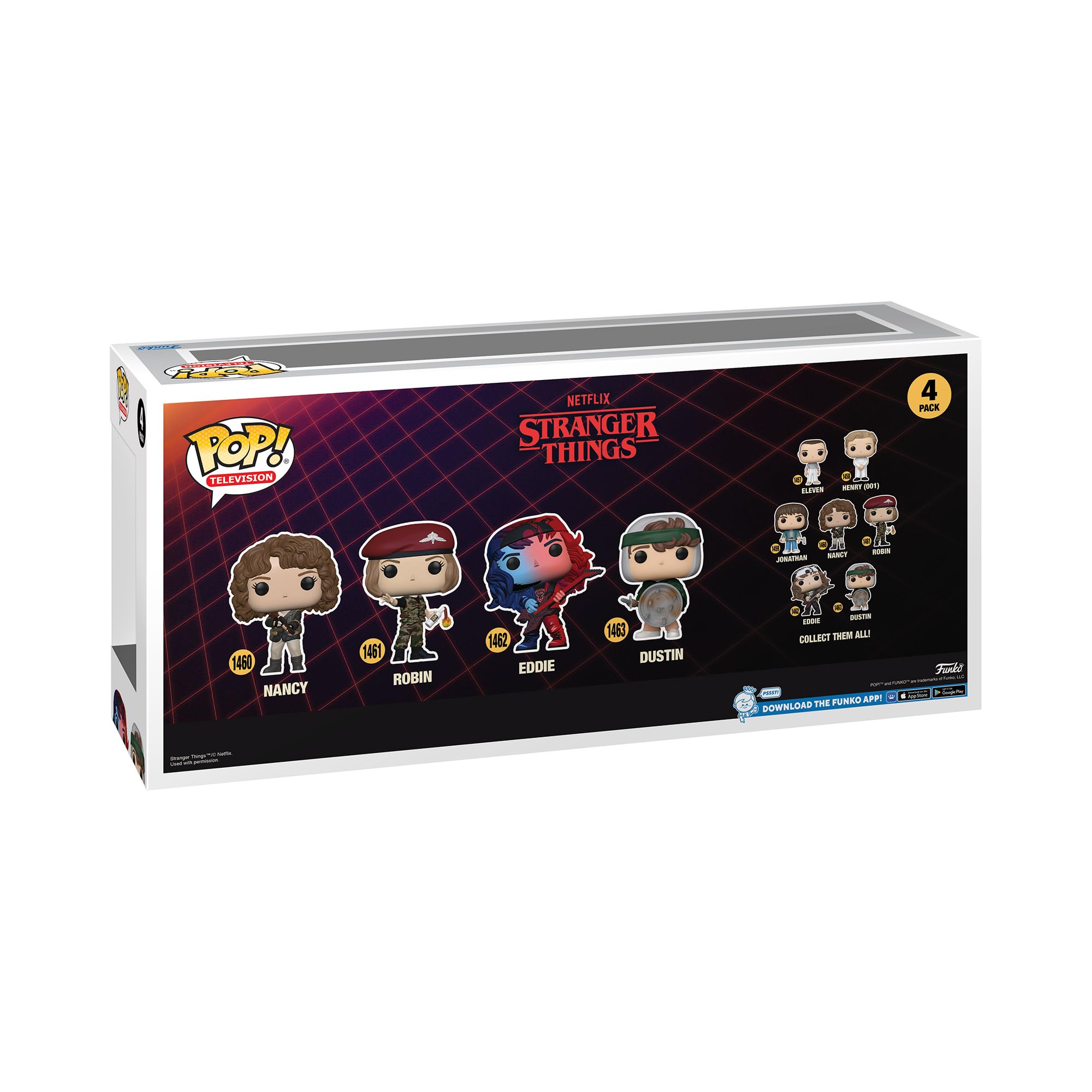 Amazon | Funko!POP 4PK EXCL ストレンジャー・シングス S4