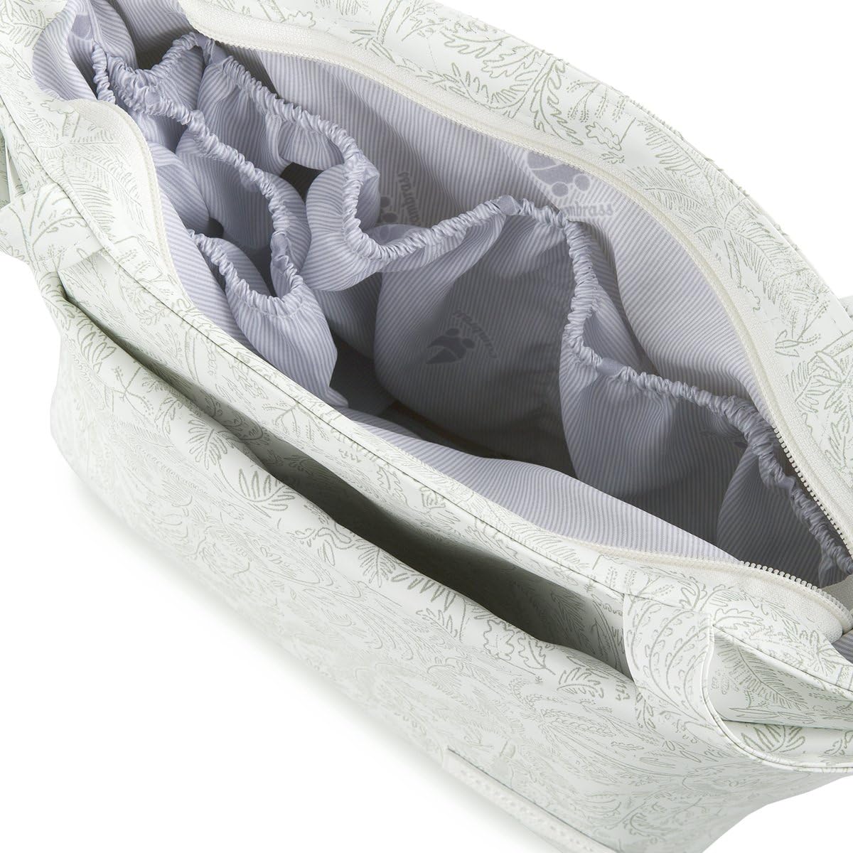 Cambrass - Bolso carro maternal para bebe - bolso de maternidad para carritos de bebe - organizador para pañales y otras cosas de bebe - Selva Verde 15x38x28 Cm