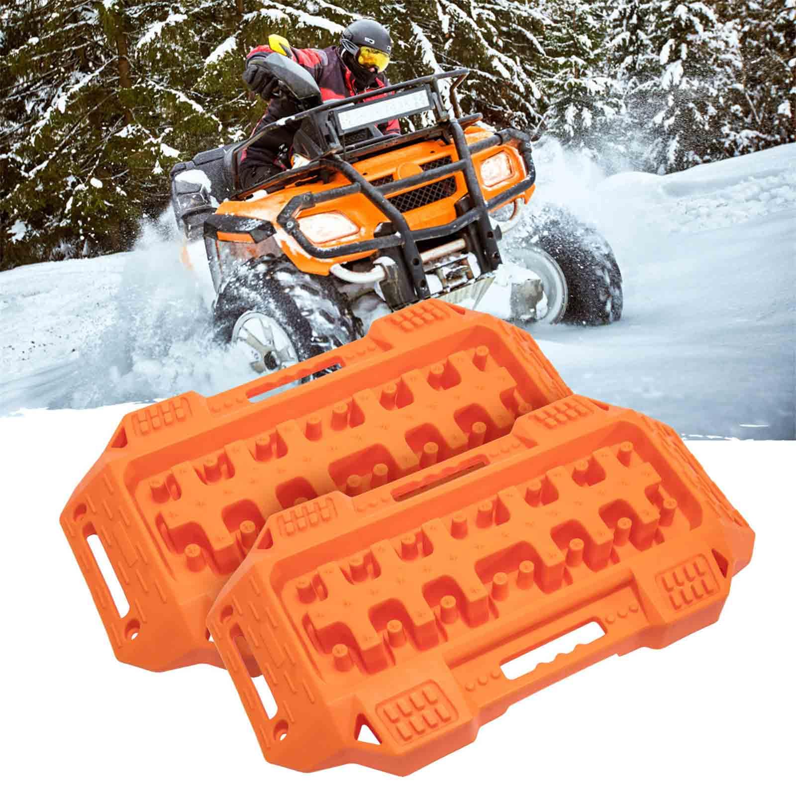 Coussinet de traction de piste de récupération compact et antidérapant