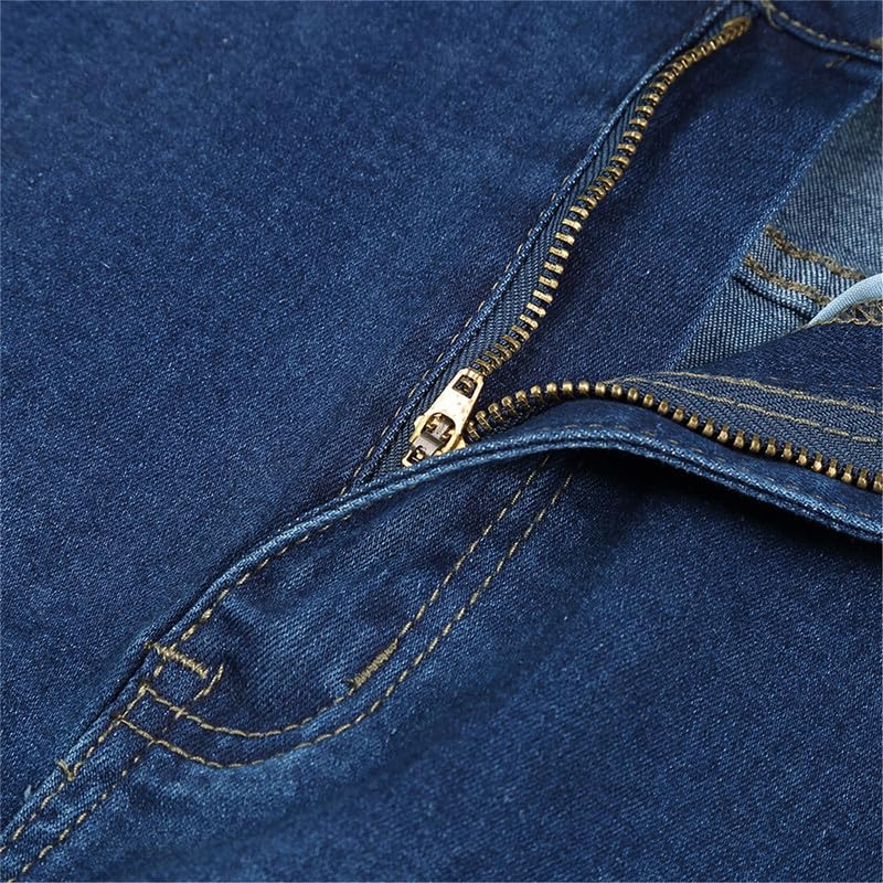 Andongnywell Womens Mid Waist Stretchy Denim Skinnys High Rise Skinny Jeans Butt Lifting Stretch Denim Pants Slim Trouser3