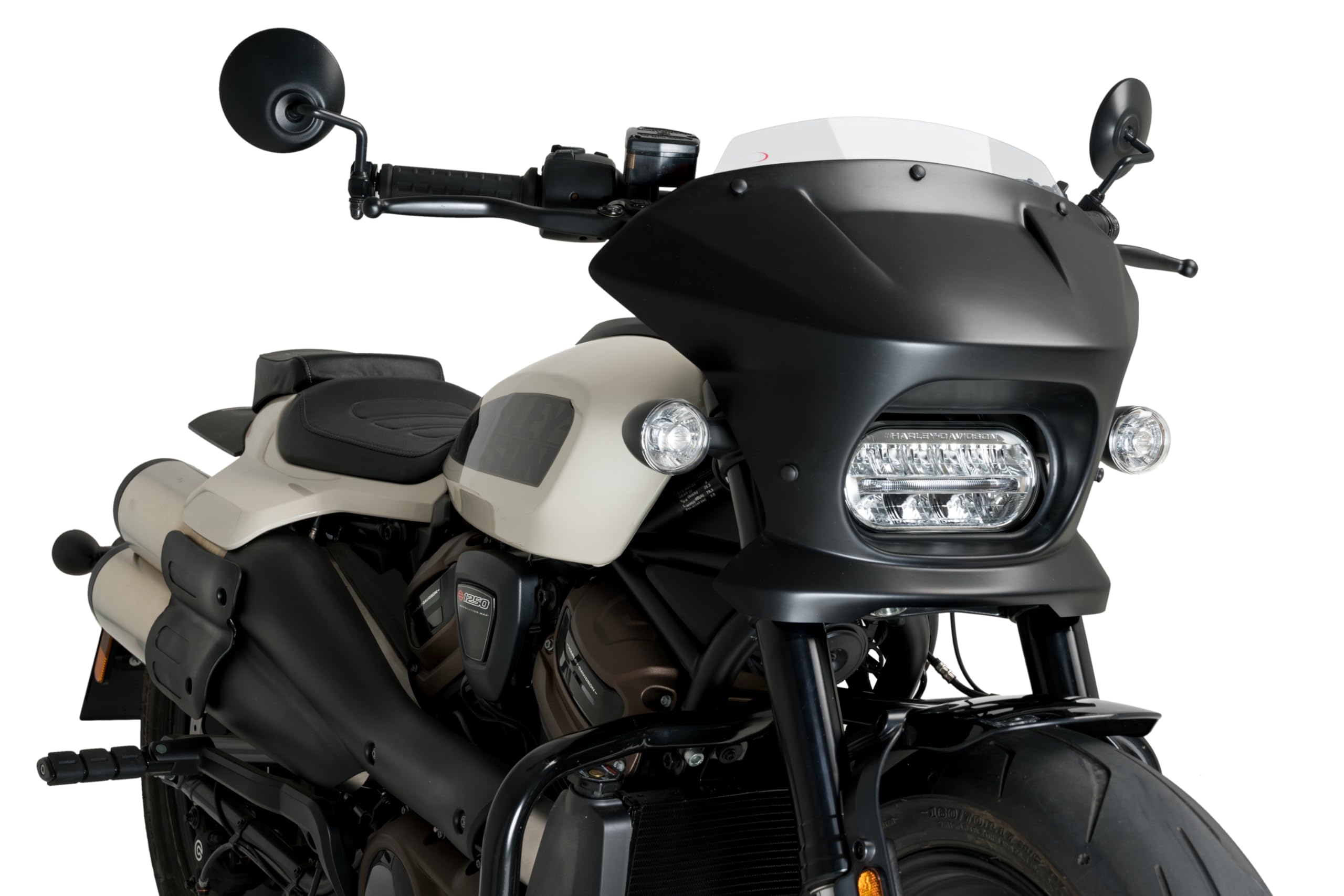Puig 21587W Fury Sport Semifairing Clear