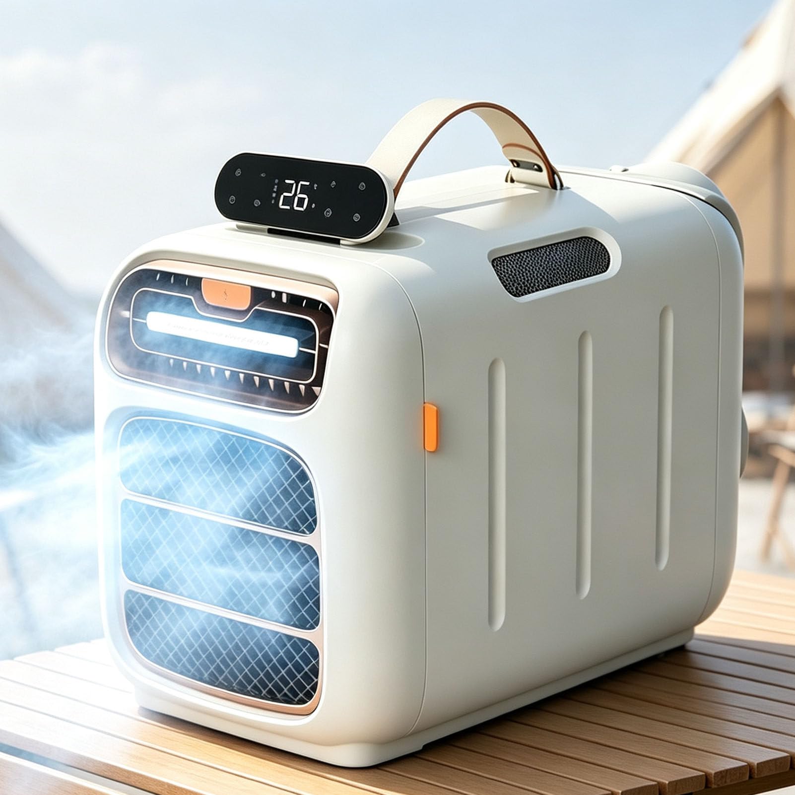 guoyjmm Portable Air Conditioner for Tents RVs, Fast Cooling cold