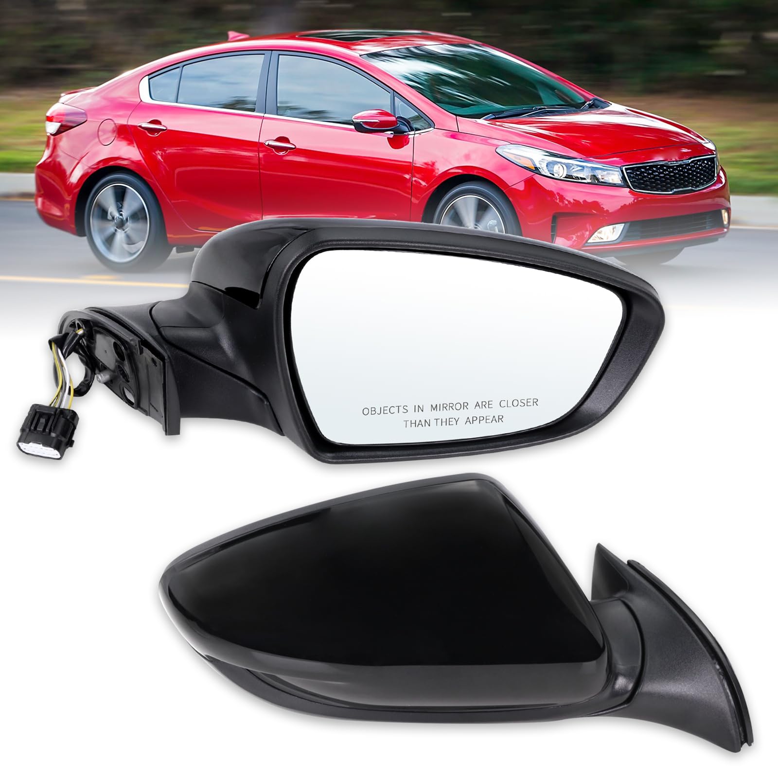 KIASMO Mirror IV 2018 限定1/14 サイン 皿 Amazon.com: Right Passenger Side Mirror Compatible with 2017 2018