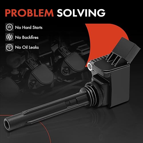 Miniatura 13 de A-Premium Engine Ignition Coil Pack Compatible with Audi A3 A4 A5 A6 A8 TT (Quattro), Q3 Q5 Q7 Q8, RS3 RS5, S3 S5 S7 & Volkswagen Golf, Jetta