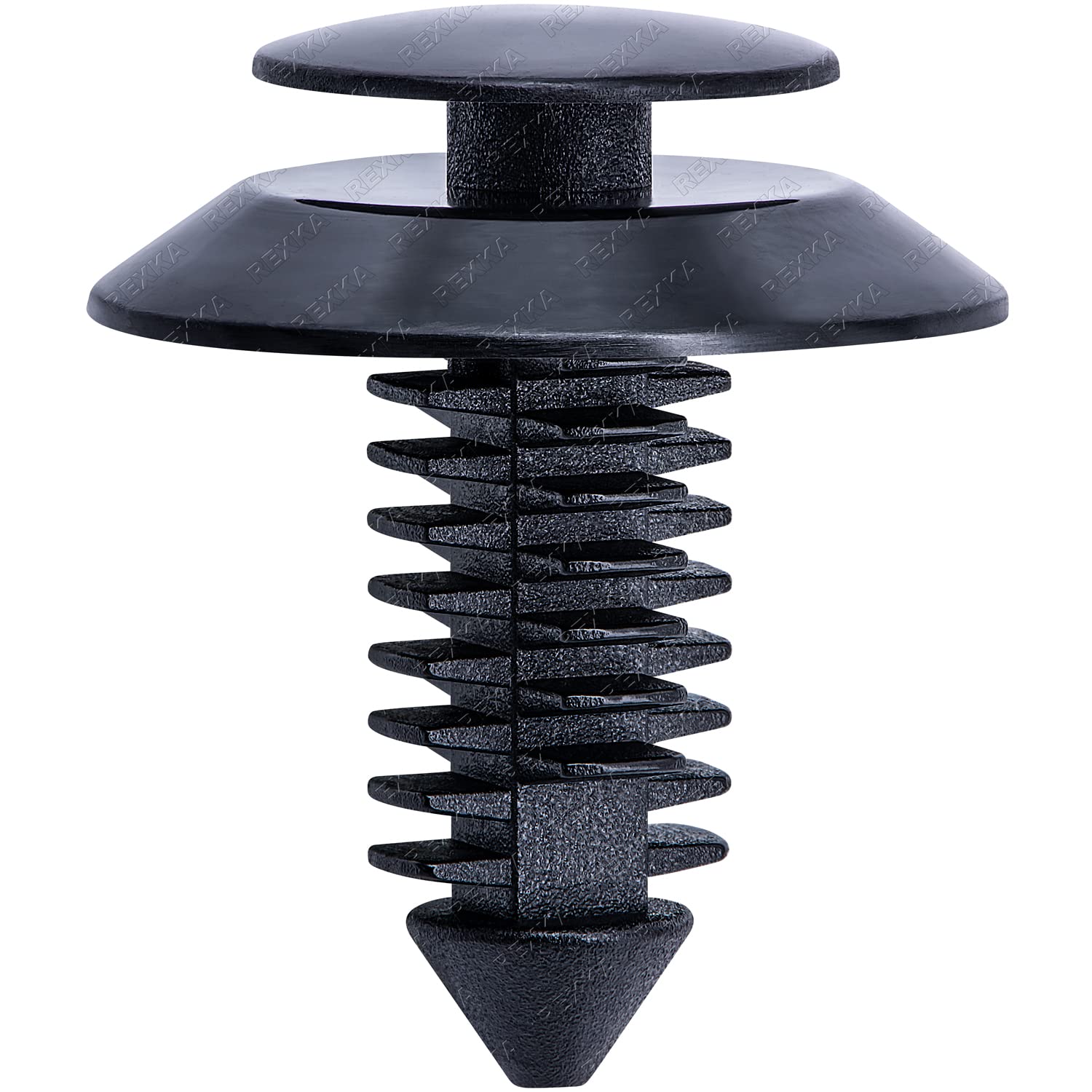 Rexka100pcs Door Trim Panel Retainers Clips Fastener for Ford N801925-S Lincoln Mercury Bronco F150 Mustang F-250 F-350