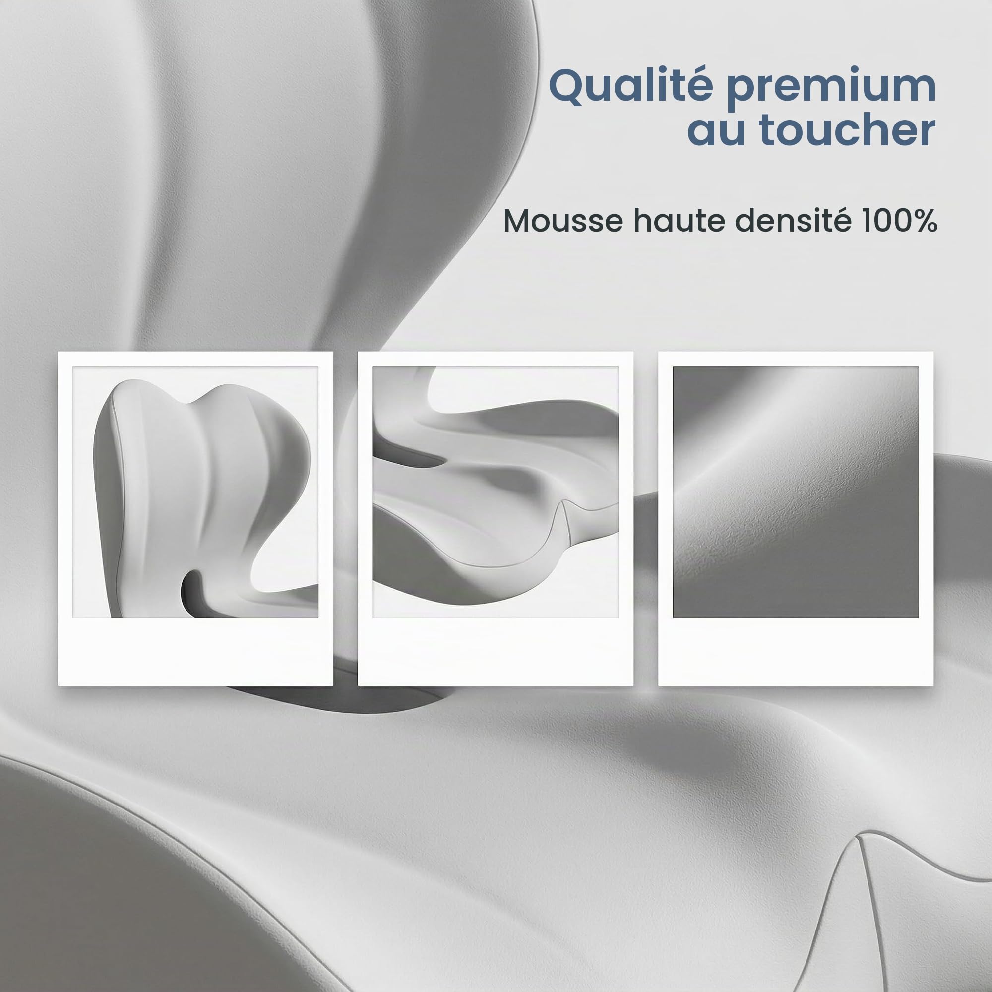 Coussin Sciatique et Lombaire en Mousse à Mémoire de Forme Coussin Siège