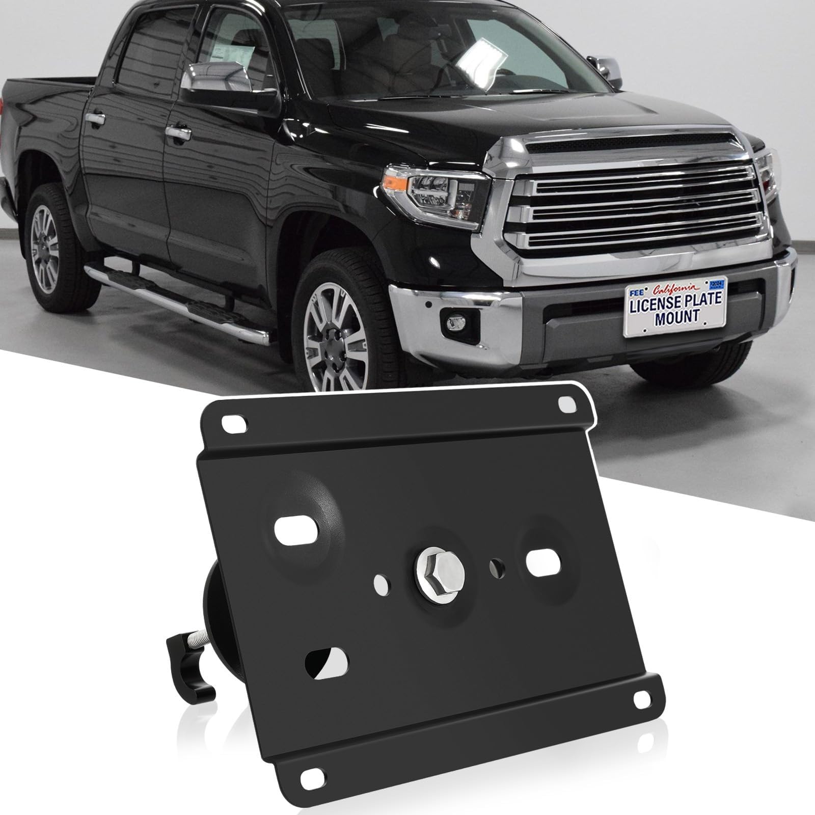 Amazon.com: JIAHCN New Front Bumper License Plate Mount Kit