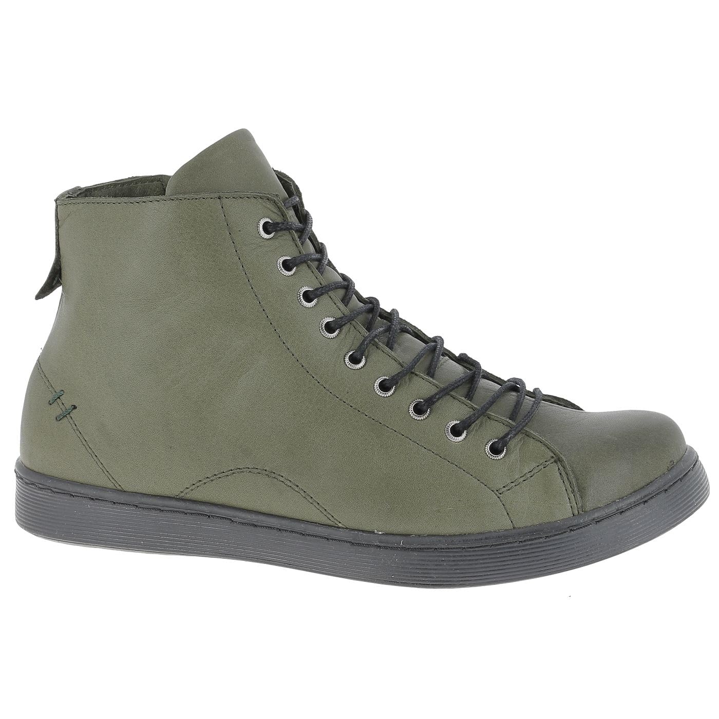 Andrea Conti Women's Trainers Sneaker, Olive Black, 5 UK