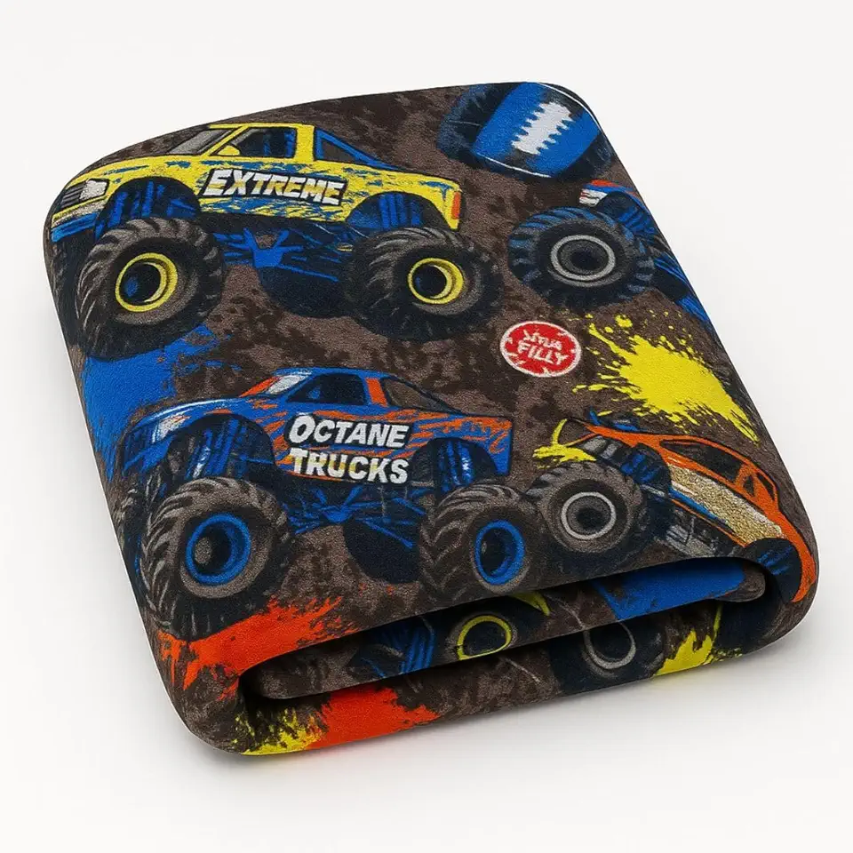 Manta Cobertor Em Microfibra 180x200cm Toque Aveludado Estampada Solteiro King 1 Peça | ADMIRARE (TRUCKS)