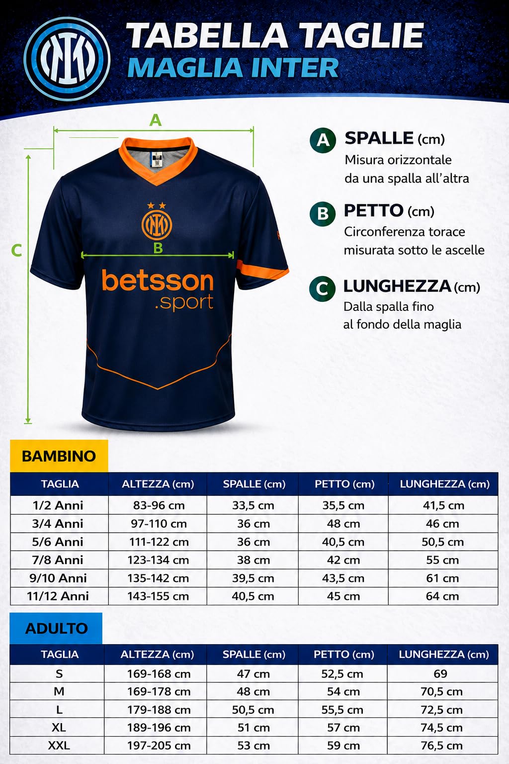 Inter Terza Maglia Replica Ufficiale Personalizzata Nome Numero o Giocatore – Adulto/Ragazzo/Bambino