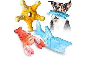 KXK Dog Toys 3 Pack: Indestructible Dog Chew Toys for Aggressive Chewers