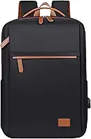 Mochila de Viagem Feminina Com Grande Capacidade Nylon Impermeável,Para 14-15,6 Polegadas Notebook e Negócio Escolar,Com Interface de Carregamento USB Multifuncional