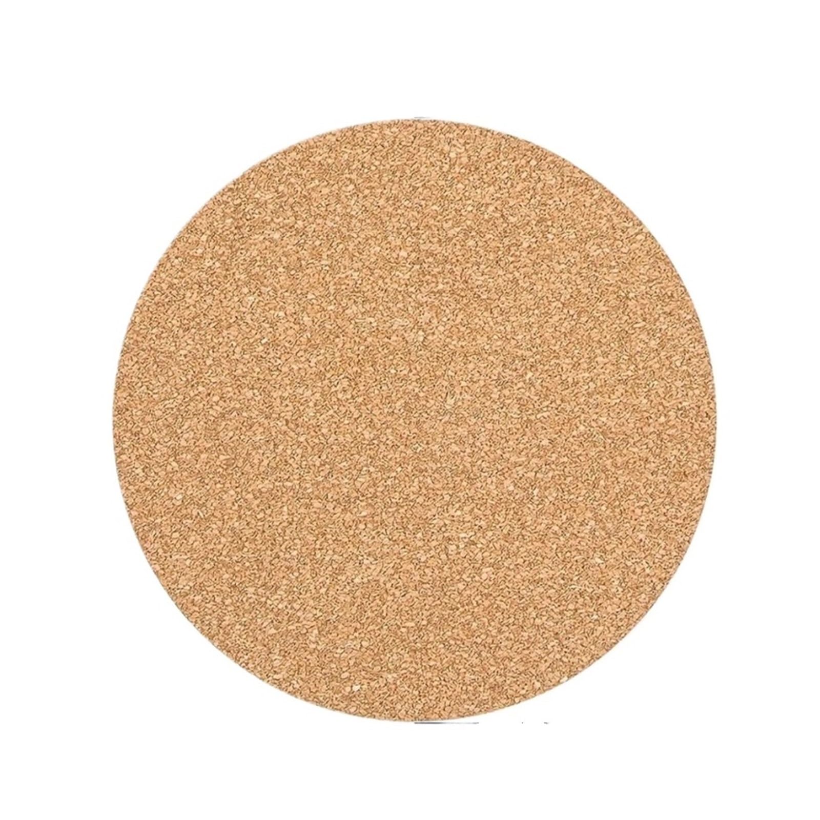 20/60/120PCS Self-Adhesive Cork For Coasters Round Cup Mats Heat Insulation Pads Tabletop Decoration(60Pcs)