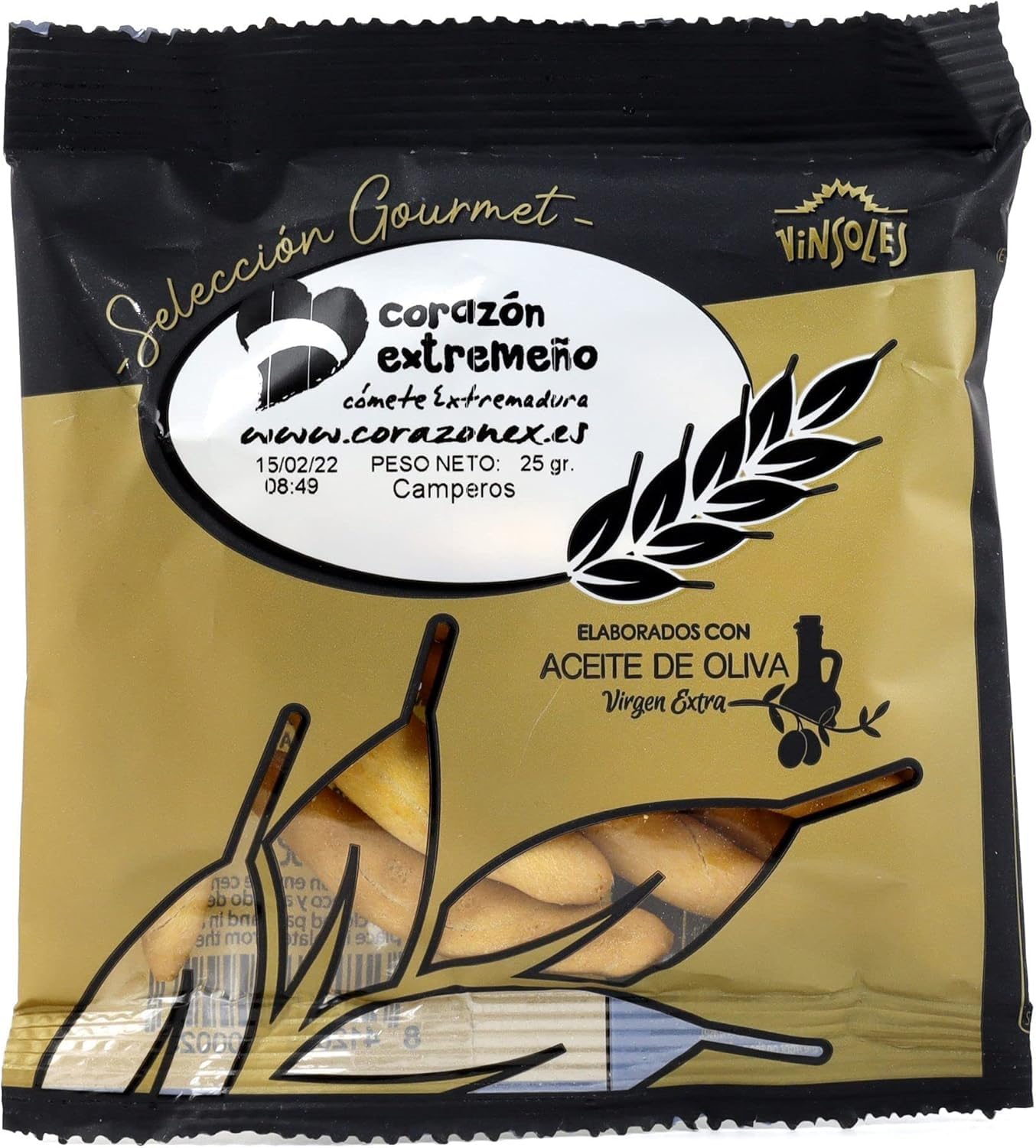 Picos de Pan Artesanos Corazón Extremeño Gourmet (25a)