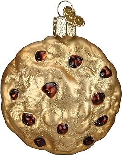 Best Old World Christmas Desserts, Cakes and Pies Glass Blown Ornaments for Christmas Tree,Chocolate Chip Cookie Review 