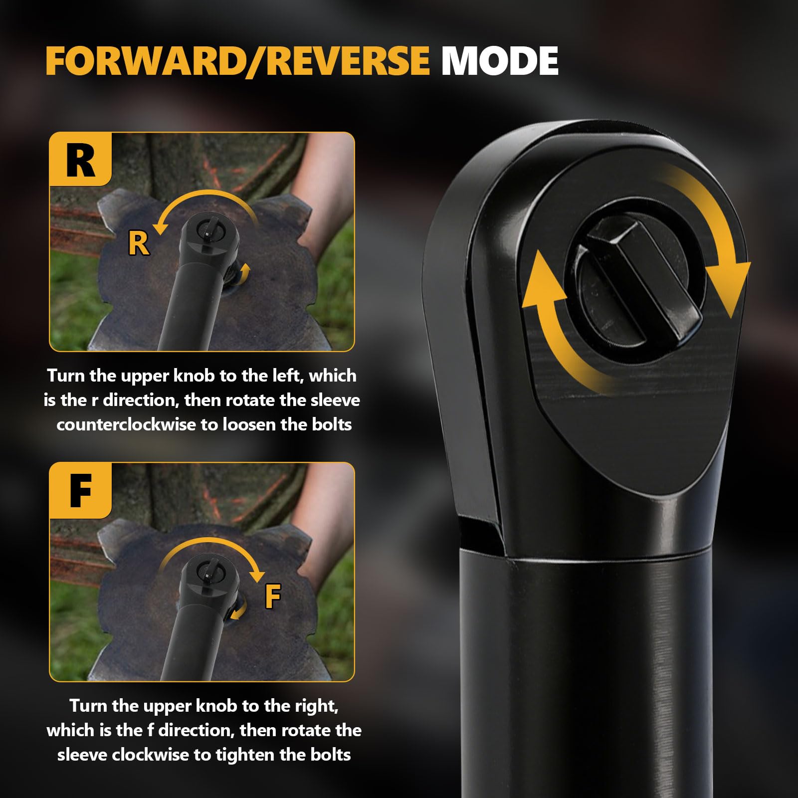 Llave de carraca con batería para Dewalt 18 V 20 V, 3/8 pulgadas sin escobillas, accionamiento eléctrico extendido de 16 cm de largo, llave de carraca con luz LED, 300 rpm, 80 Nm (sin batería)