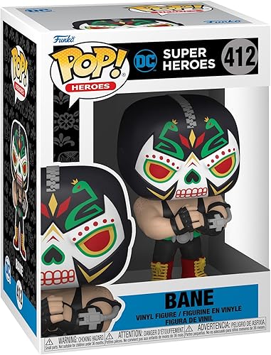 Funko POP Pop! Heroes: Dia De Los DC - Bane, Multicolor