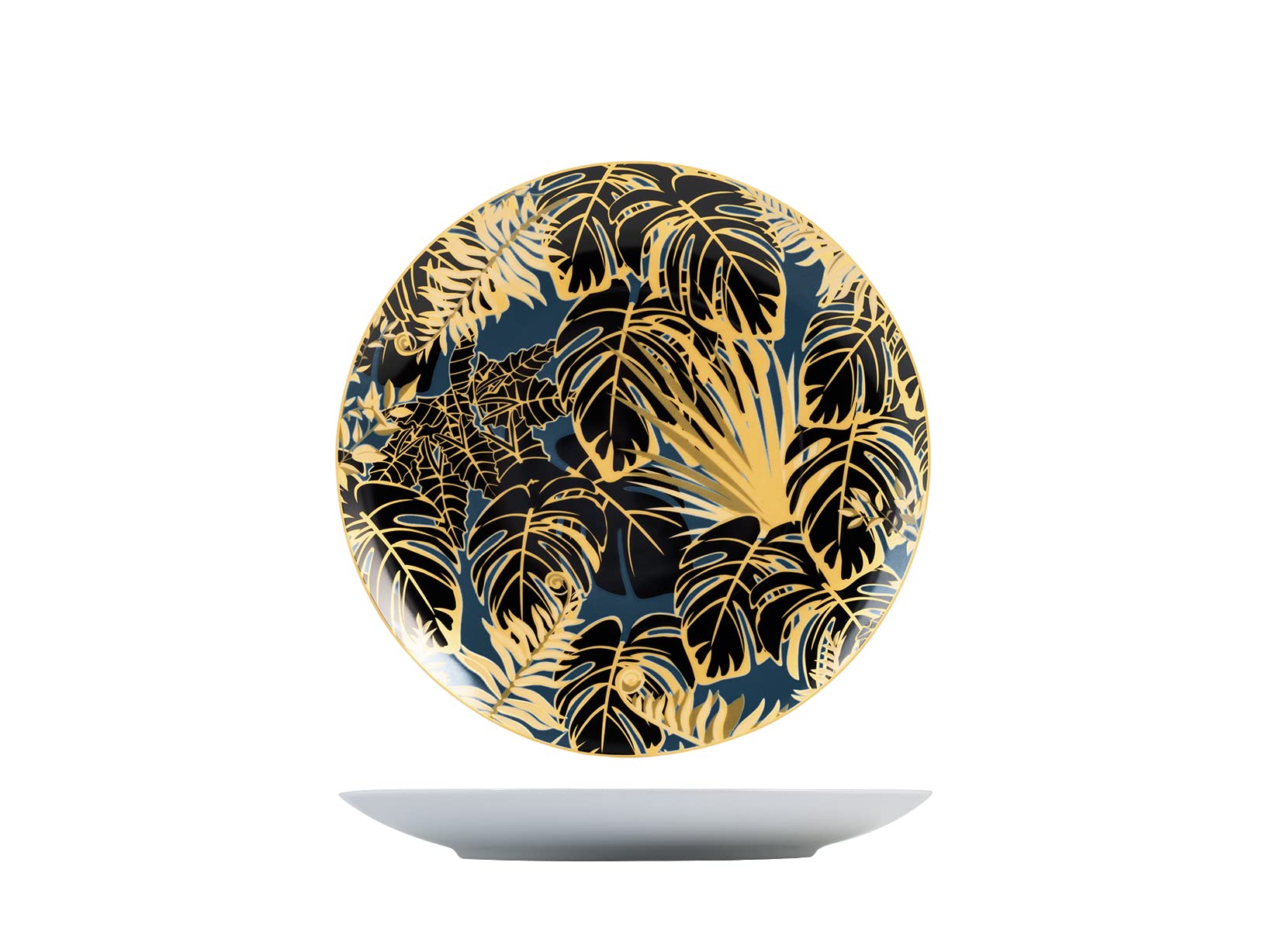 H&H Set 6 Piatti Piani Botanical Winter Cm27