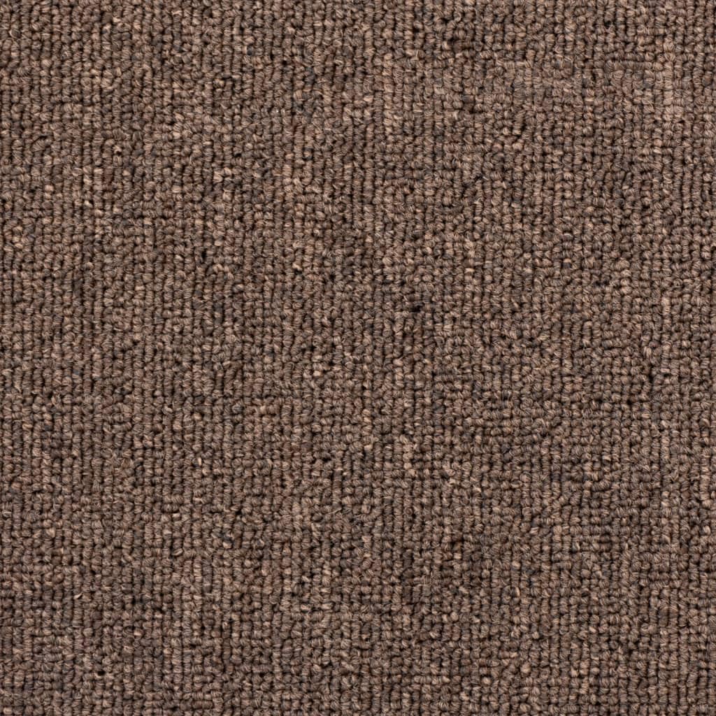 vidaXL Stufenmatten 10 STK. 65x24x4 cm Kaffeebraun Halbrund Groß