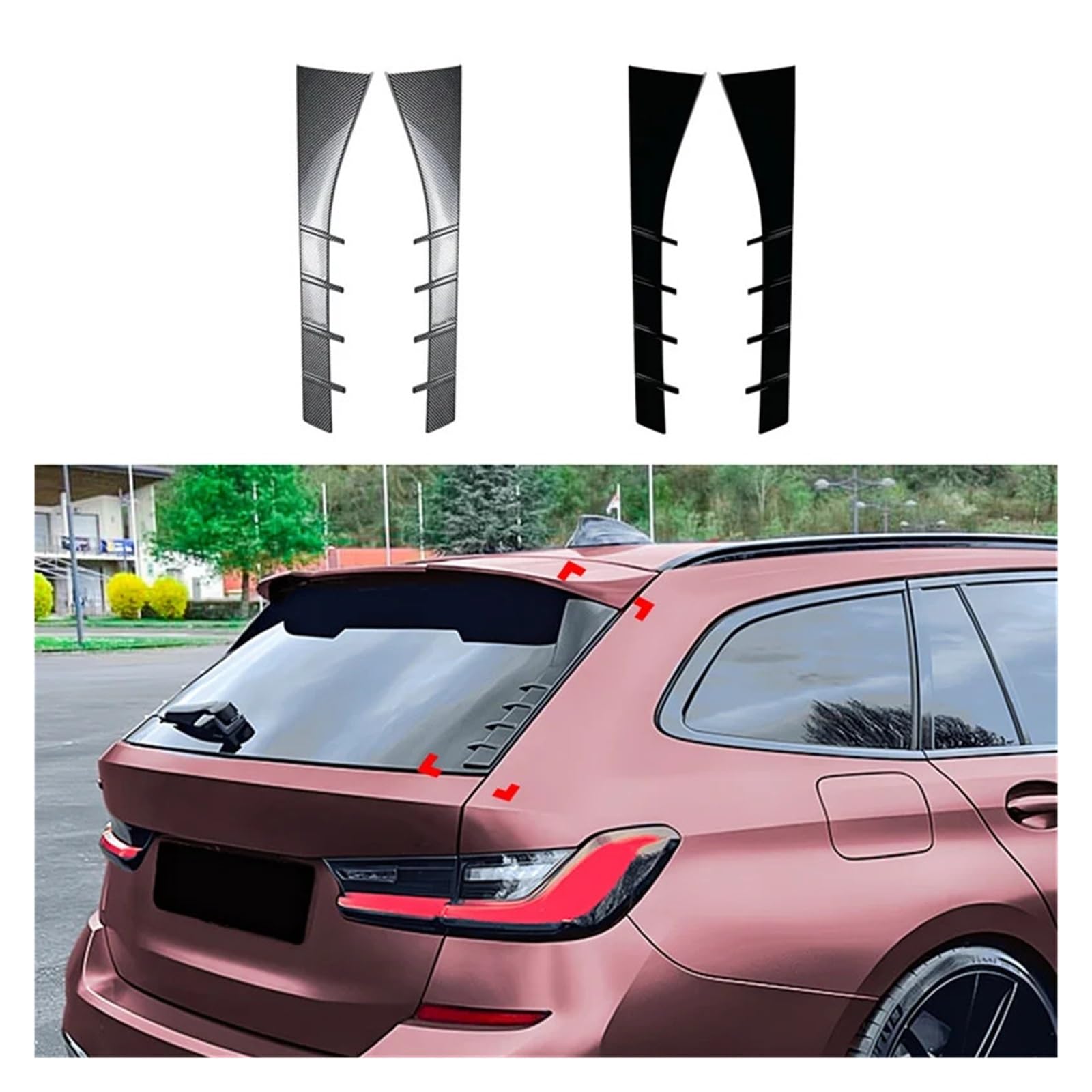 Spoiler boczny tylnej szyby,Compatible With G21,for Wagon