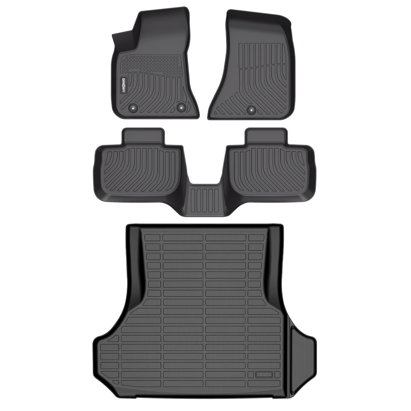 Photo 1 of GINOWY®- Floor Mats & Cargo Liner Set for Dodge Charger RWD 2023-2011/for Chrysler 300 RWD