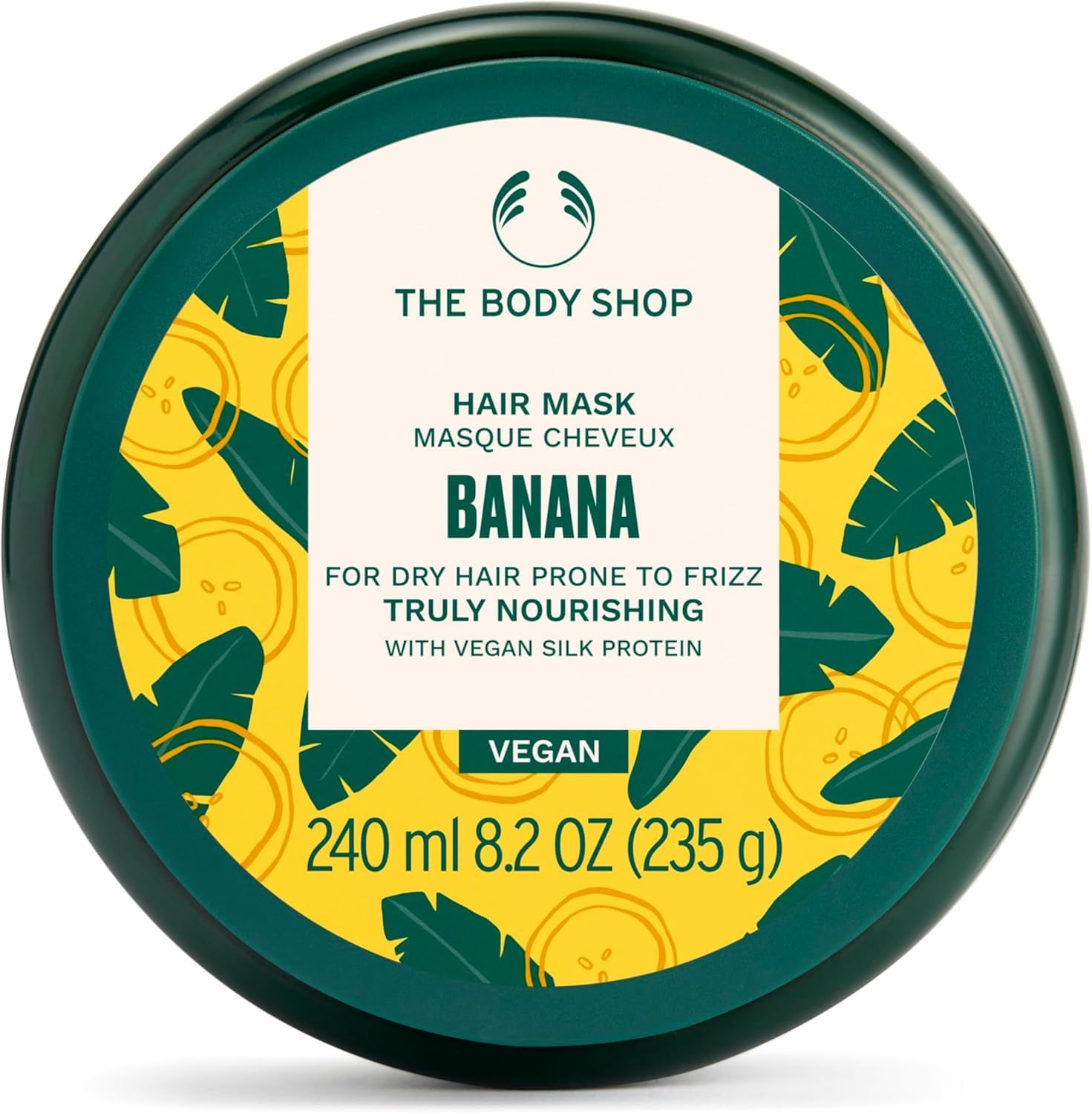Banana Truly Nourishing Hair Mask, 8.2 Fl Oz (Vegan)