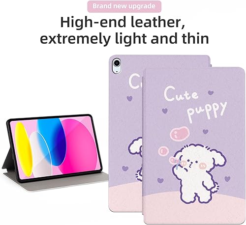 Miniatura 6 de Funda para iPad de 10.9 pulgadas de 10.9 pulgadas de 10. generación 2022, para iPad de 10 generaciones, divertido y lindo estilo de animales de