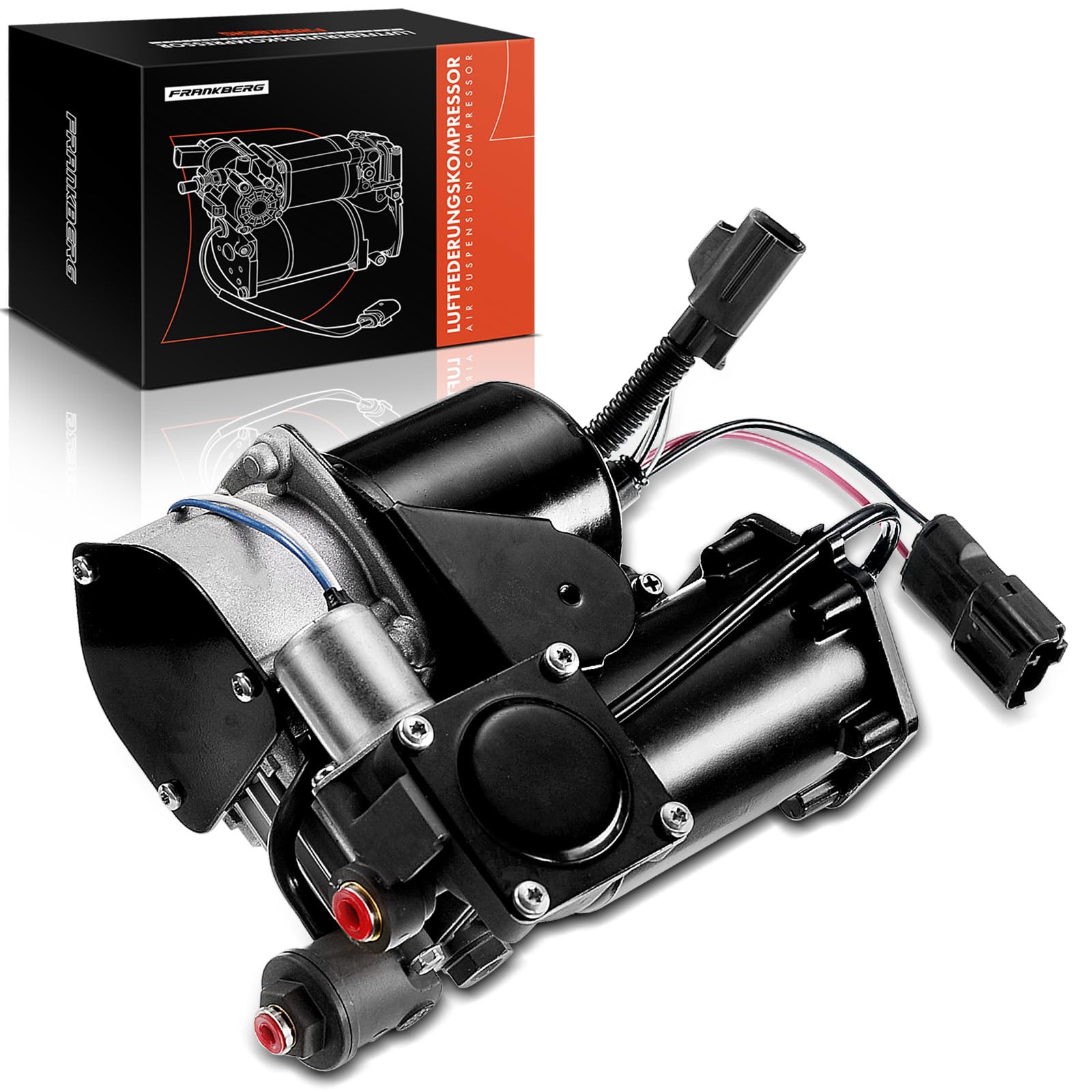 Frankberg Compresor de suspensión de aire Compatible con Discovery III L319 LA TAA 2004-2009 Discovery IV L319 LA 2009-2018 Rang.e Rov.er Sport L320 2005-2013