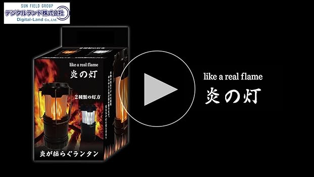 Amazon.co.jp: デジタルランド(Digital Land) 炎の灯 炎がゆらぐ