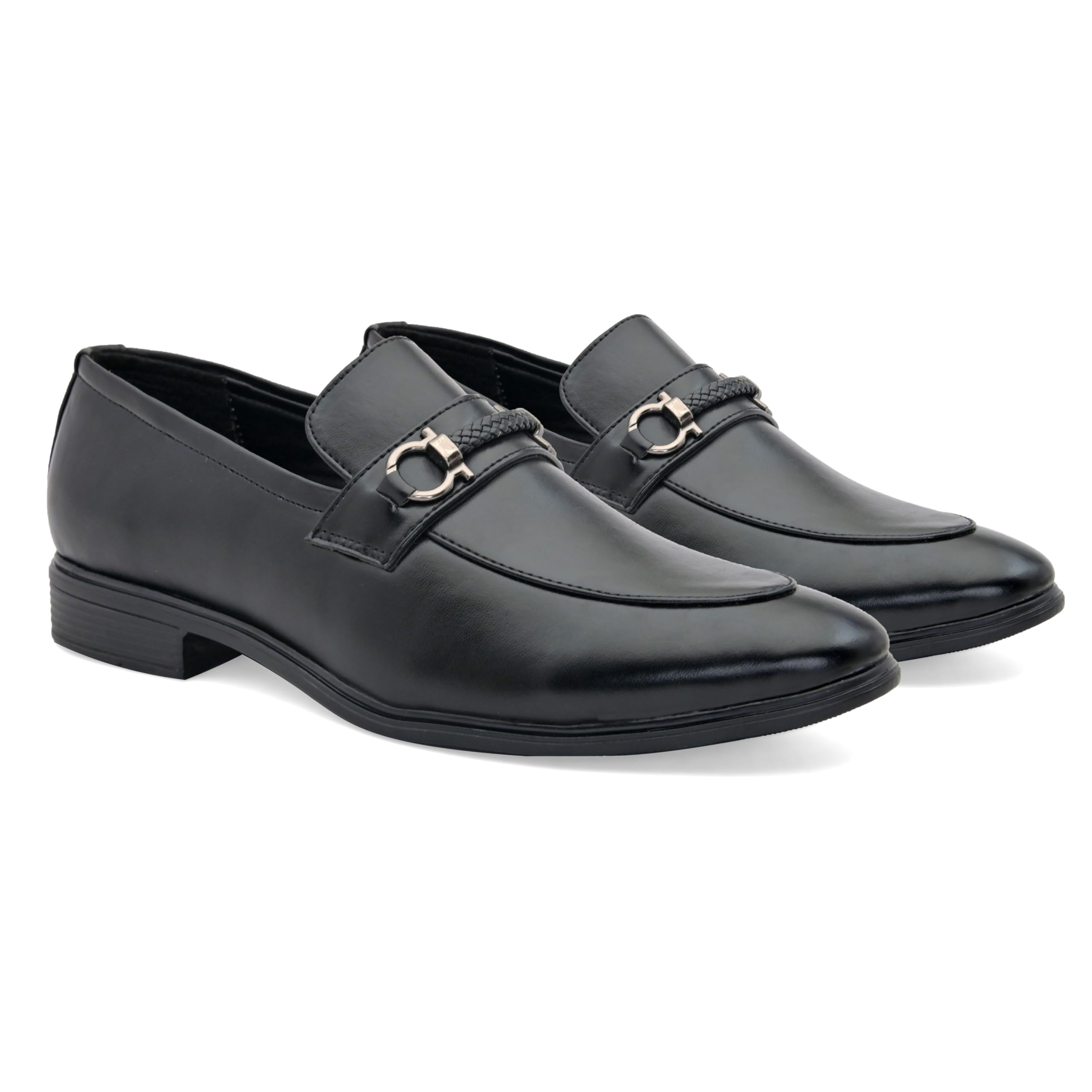 Mens Apex Formal Shoes | Office Wear Lightweight Stylish Slip on Loafers | Basic Classic Shoes | Everyday Wear-image-36