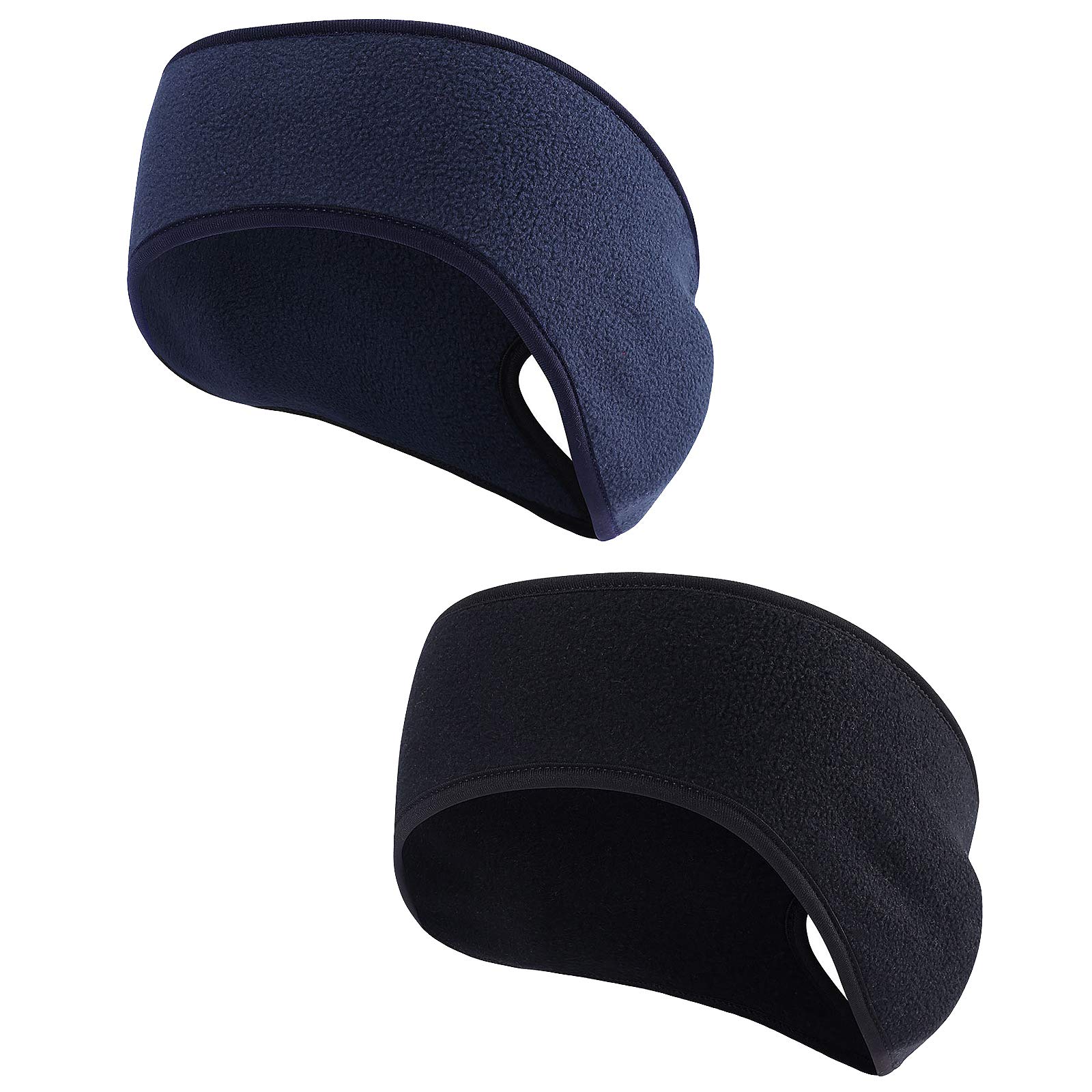 2 Pièces Bandeau Polaire, Bandeau Sport Femme, Bandeau Cache Oreilles Pour Lhiver Bandeau Elastique Pour Adulte Hommes Femmes 92037989