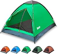 Vista 11 de Tienda de campaña para 2 personas, impermeable, ligera, portátil, para acampar al aire libre, senderismo, viajes