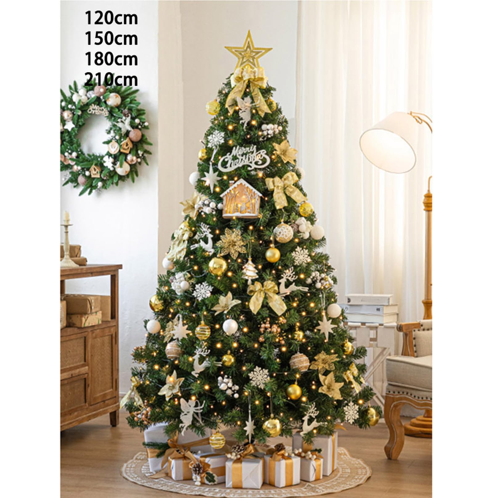 Amazon.co.jp: HGJH クリスマスツリー 北欧 針葉樹 コニファー 大型