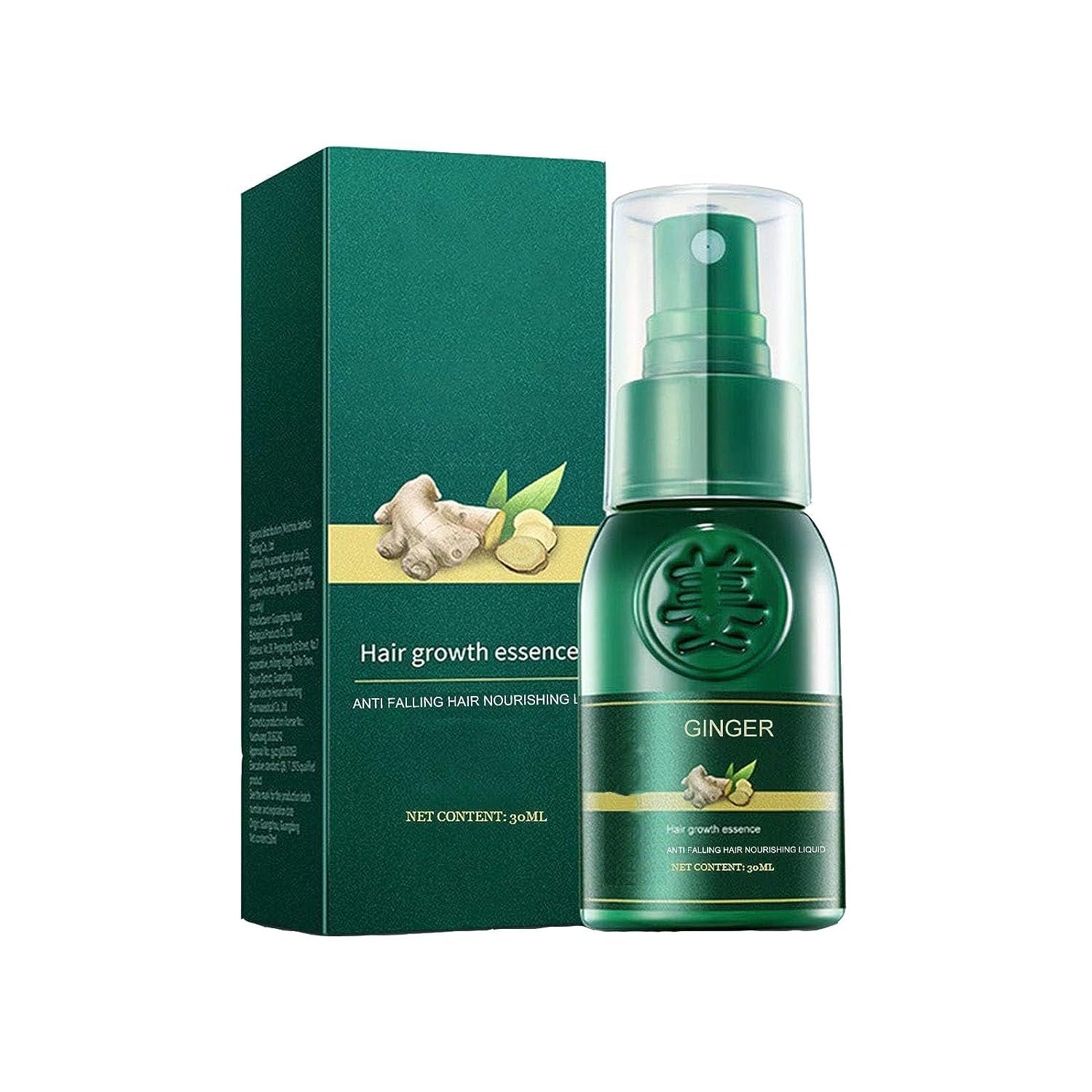 Shougagro Japanese Hair Growth Spray, HyunGang Korea Ginseng Ginger Hair Regrowth Serum Spray for Men Women (1 Pcs)