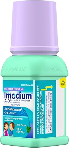 Miniatura 7 de Imodium A-D Medicina antidiarreica líquida para niños, clorhidrato de loperamida, menta, 4 onzas líquidas