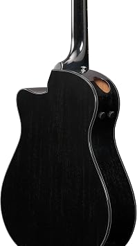 Ibanez AAM340CE Advanced Acoustic Auditorium Acoustic-electric Guitar - Rustic Black